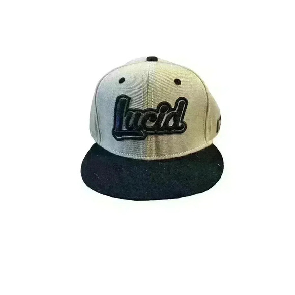 Lucid Men’s Tan And Black SnapBack Hat - Picture 1 of 8